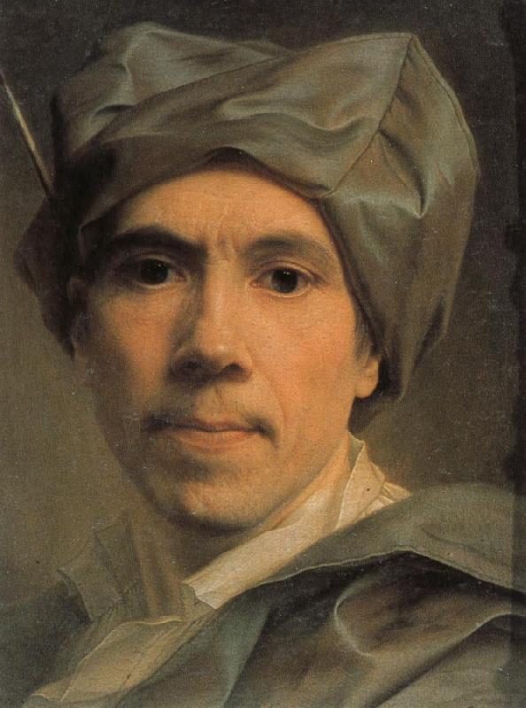 Christian Seybold Self-Portrait France oil painting art